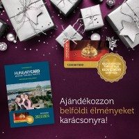Karácsonyra lepje meg szeretteit, barátait HungaryCard 2023/2024 élménykártyával!
