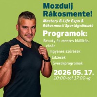 Mastery B-Life Expo & Rákosmenti Sportágválasztó - HungaryCarddal a belépés ingyenes!