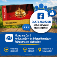 Ossza meg élményeit a HungaryCard közösségével!